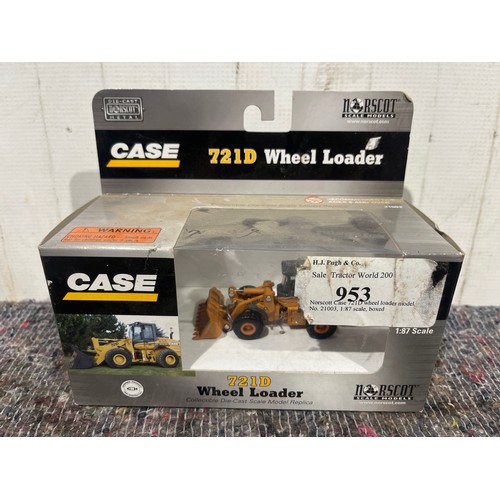 1213 - Model Case 721D loader, boxed