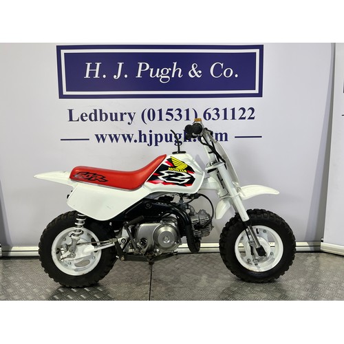 40 - Honda Z50R Monkey bike. 1988. 50cc 
Frame No. JH2AB0200WK704148
Engine No. AB02E-6619739
Engine turn... 