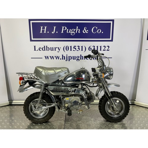 84 - Honda Z50J 'Tokyo Ltd' edition monkey bike. 50cc
Frame No. Z50J-1423810
Engine No. Z50JE-1428922
Eng... 