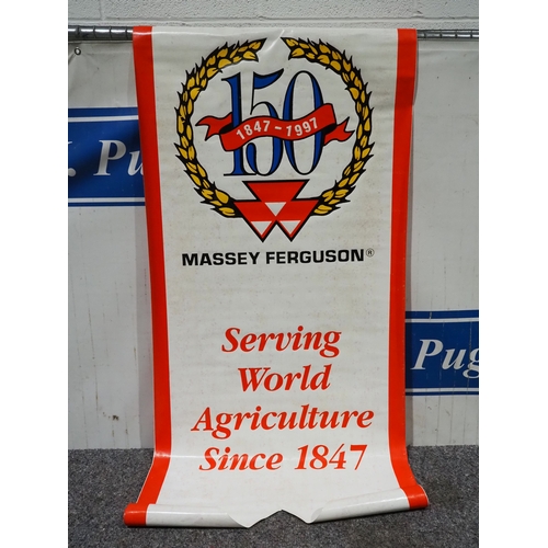 2016 - Massey Ferguson 150 year anniversary double sided banner 72