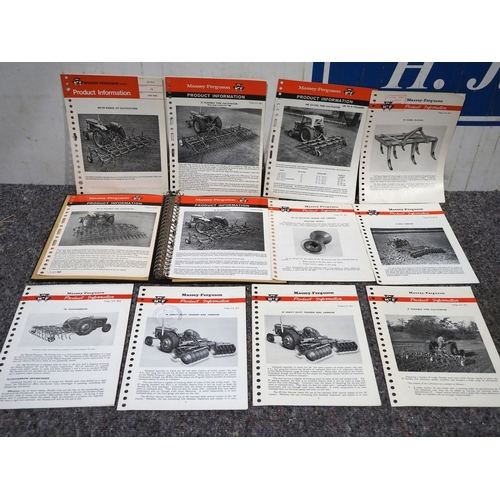 2037 - Massey Ferguson product information leaflets - Cultivation equipment