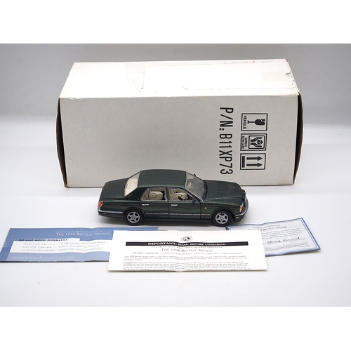 32 - Franklin Mint 1998 Bentley Arnage boxed model