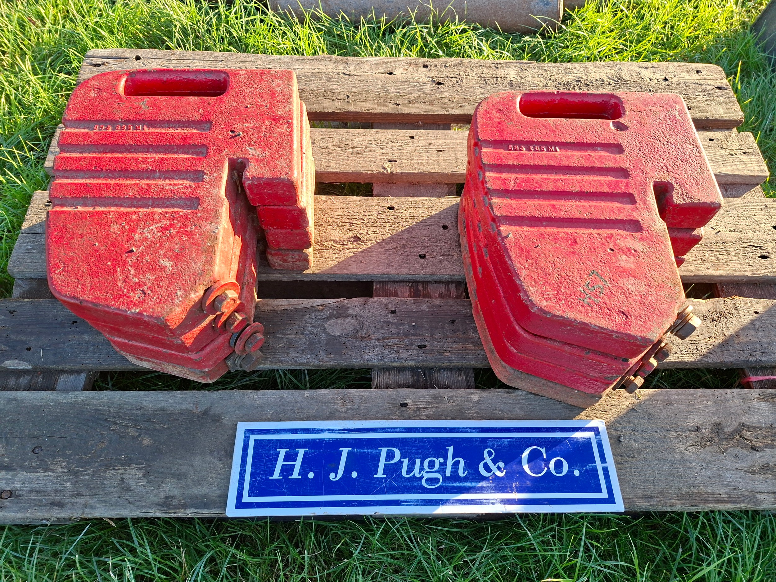 Massey Ferguson 100 Series front weights - 8