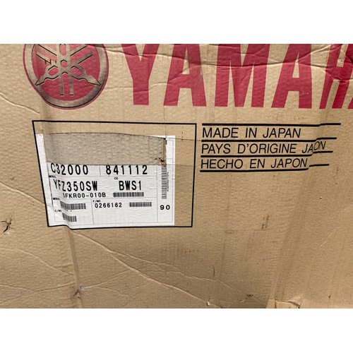 35 - Yamaha YFZ350SW Banshee quad. 2004. 350cc
Frame No. JY43GGW004C266162
Brand new in original shipping... 