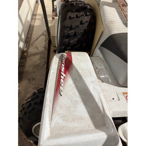 35 - Yamaha YFZ350SW Banshee quad. 2004. 350cc
Frame No. JY43GGW004C266162
Brand new in original shipping... 