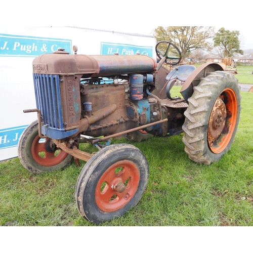 Fordson Major tractor, early model, no hydraulics,