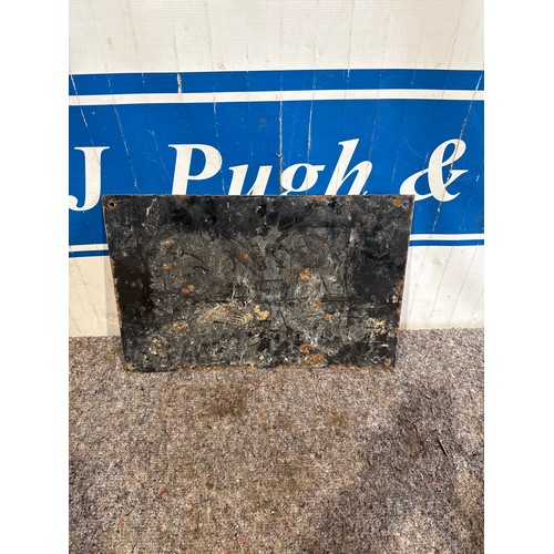 1234 - Enamel sign - Arnold & Co. 12x18”