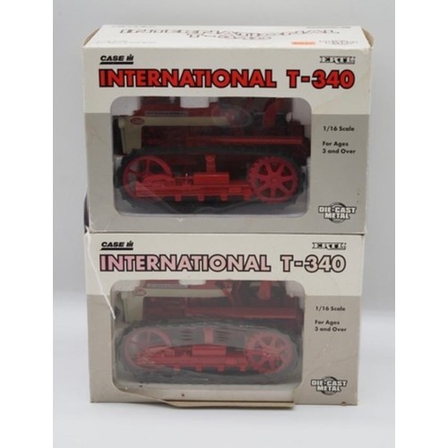 11 - Ertl 1:16 scale model International T-340 crawlers in box - 2