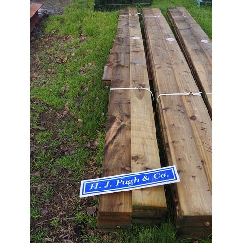 1201 - Sawn timber 16' x 6