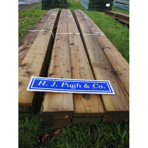 1202 - Sawn timber 16' x 6
