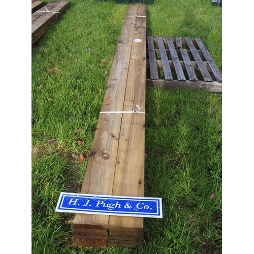 1204 - Sawn timber 16' x 6