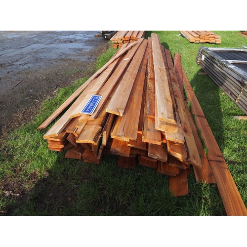 1211 - Oak roof truss 1.78m x 1m
