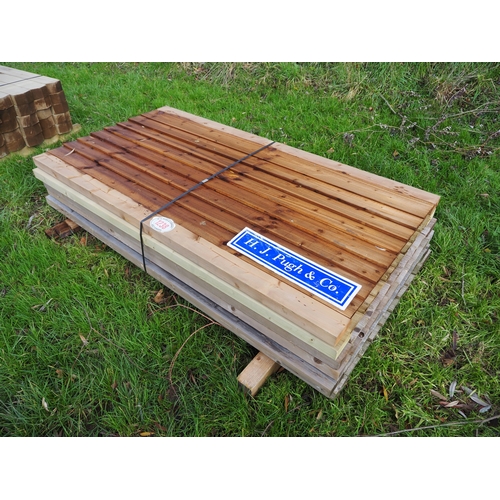 1238 - Decking 3.6m x120x35 - 36