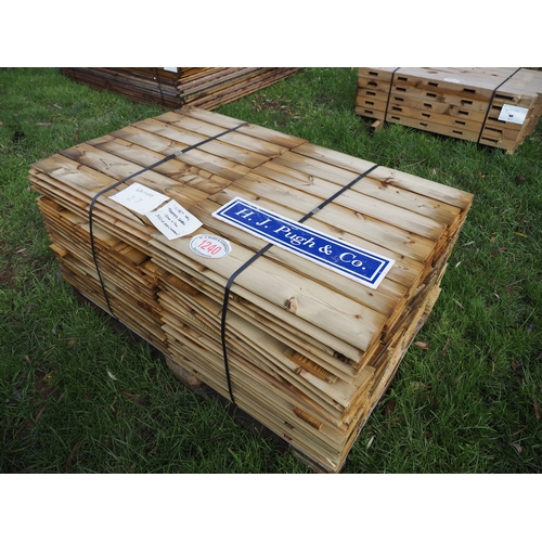1240 - Decking 5.4m x120x35 - 30