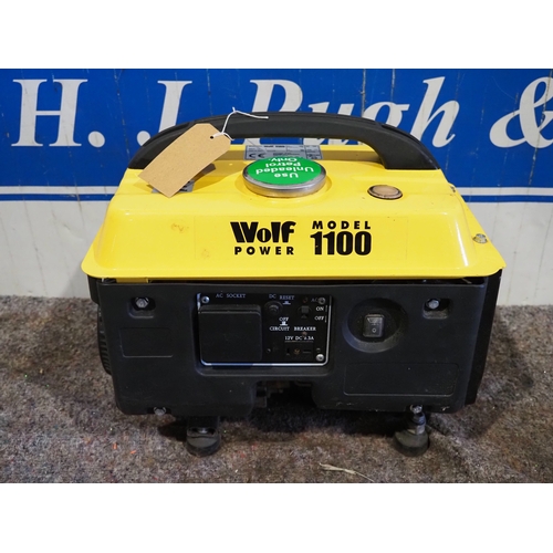 Wolf 1100 compact generator