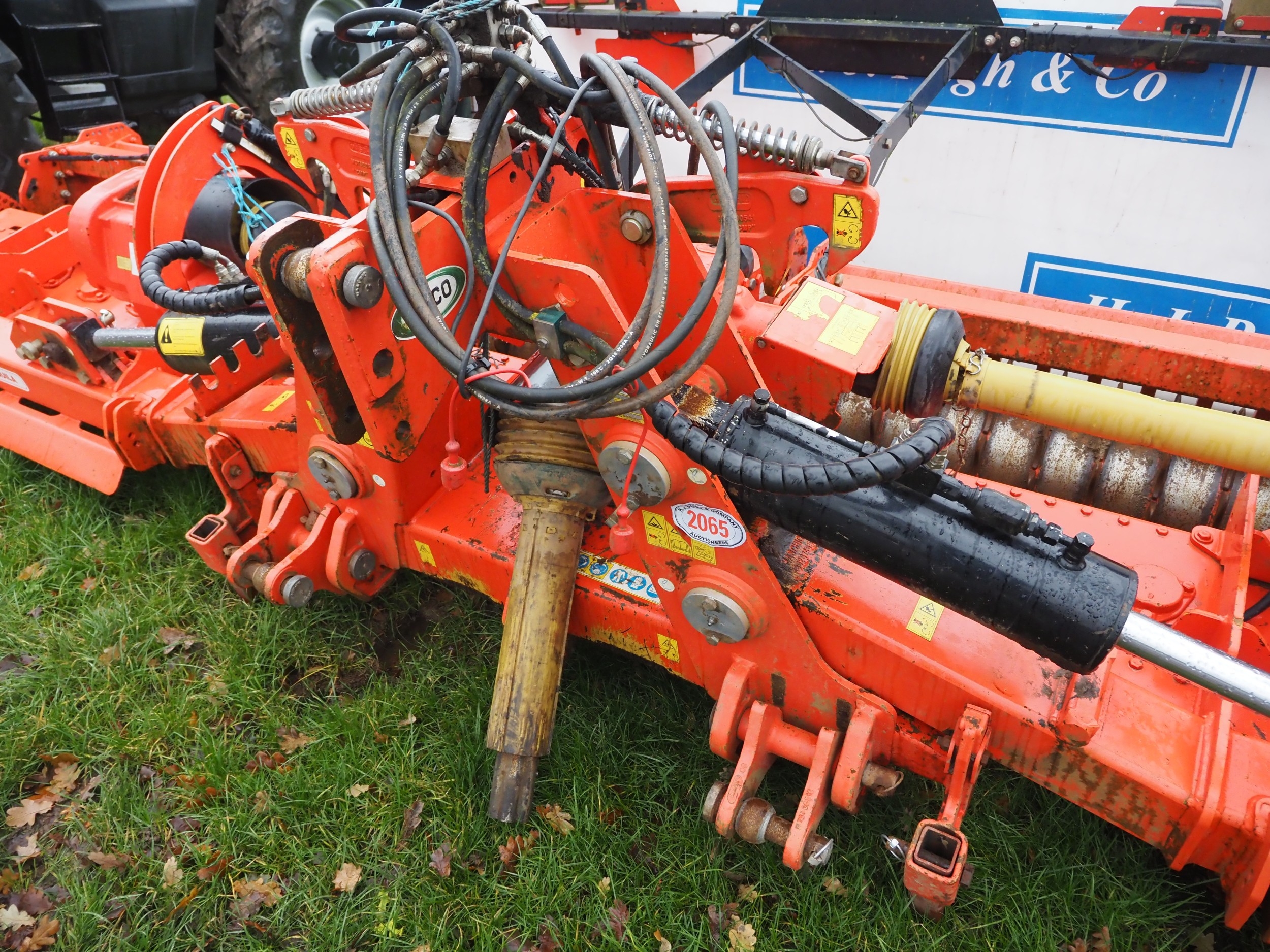 Maschio Aquila Rap 600 power harrow with packer. 2019. C/w Duraface ...