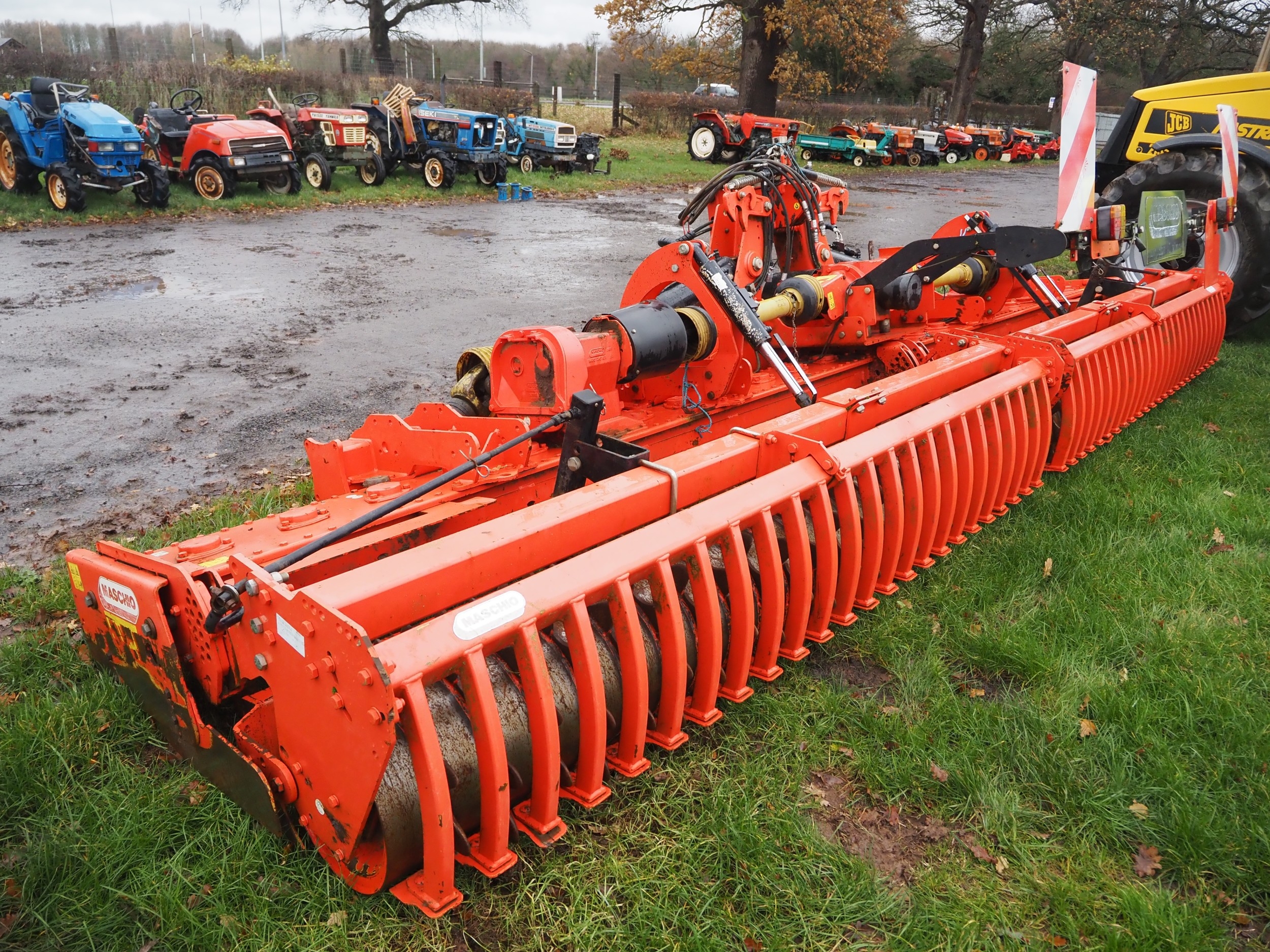 Maschio Aquila Rap 600 power harrow with packer. 2019. C/w Duraface ...