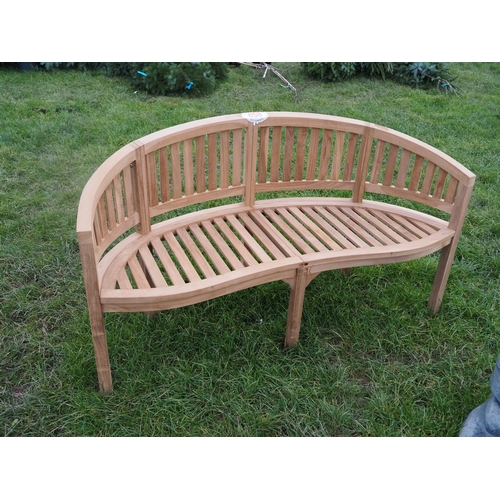 Wooden garden bench 4ft