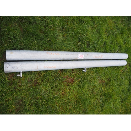Gate post and socket post 2m