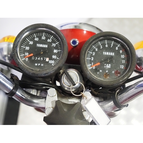 Yamaha CS3 motorcycle. 1970. 180cc Frame No. CS3-10658 Engine No. CS2 ...