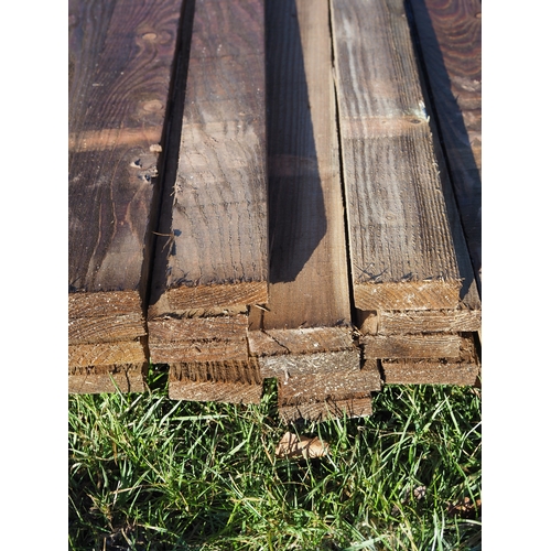 1012 - Sawn timber 16ft x3