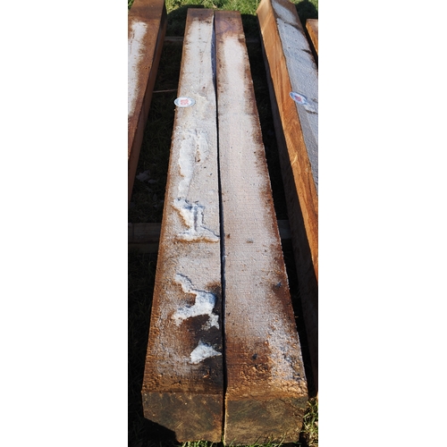 1015 - Oak beams 3m x155x155 - 2