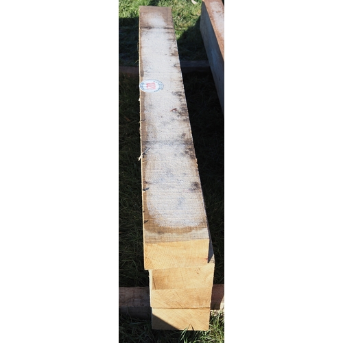 1021 - Oak beams 1.74m x150x80 - 4
