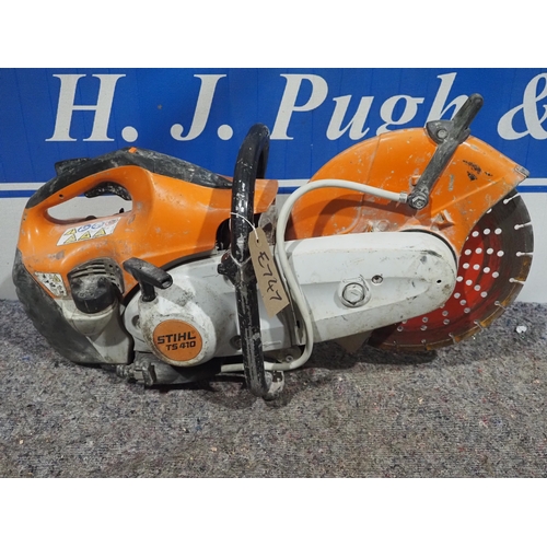 Stihl TS410 petrol disc cutter