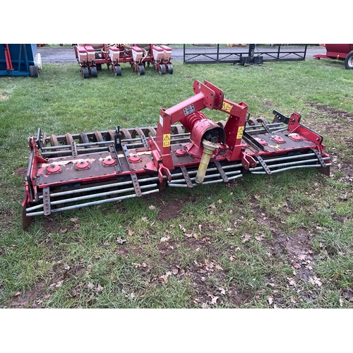 1658 - Greenland M300/60-2 power harrow with crumble roller