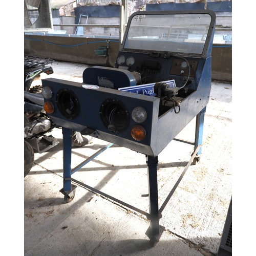 3 - Land Rover lighting jig