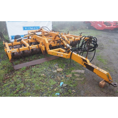 5 - Simba Top Tilth II 4m. Hydraulic folding on  transport kit. S/n TTP/4.0/P