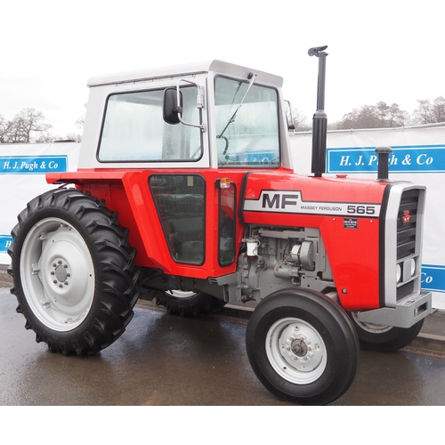 Massey Ferguson 565 tractor. 1978. Diesel. Runs and drives. Restored ...