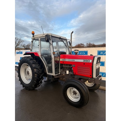 Massey Ferguson 390 2WD tractor. 1989. Diesel. Runs and drives ...