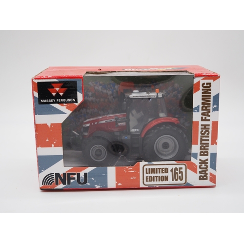 125 - Britains 1:32 scale boxed model Massey Ferguson 6613 and NFU Limited Edition 165