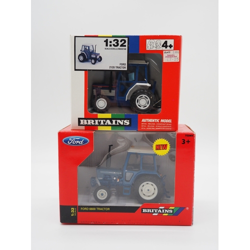 130 - Britains 1:32 scale boxed model Ford 6660 and 2120