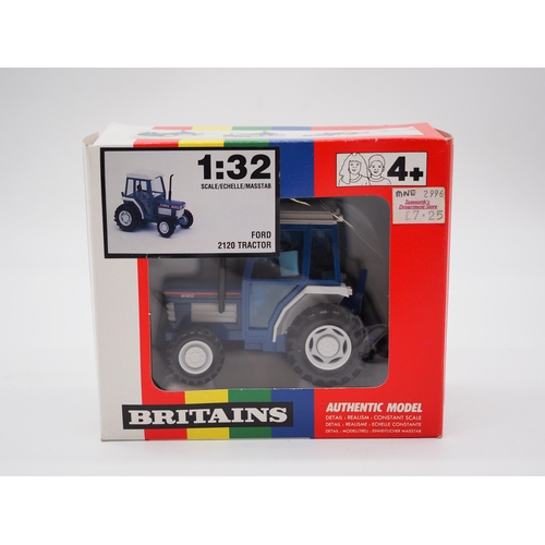 130 - Britains 1:32 scale boxed model Ford 6660 and 2120