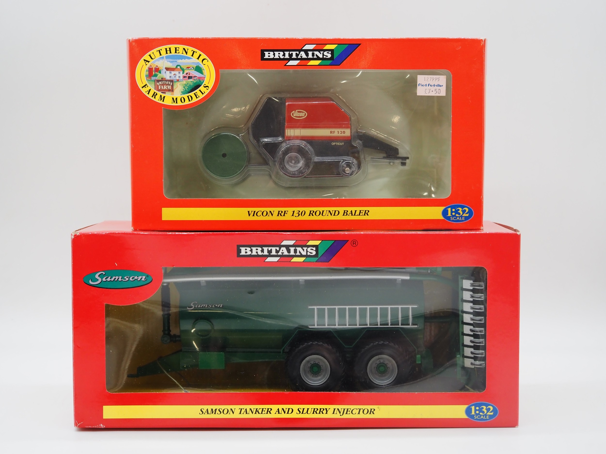 Britains 1:32 scale boxed model Samson tanker with slurry injector and ...