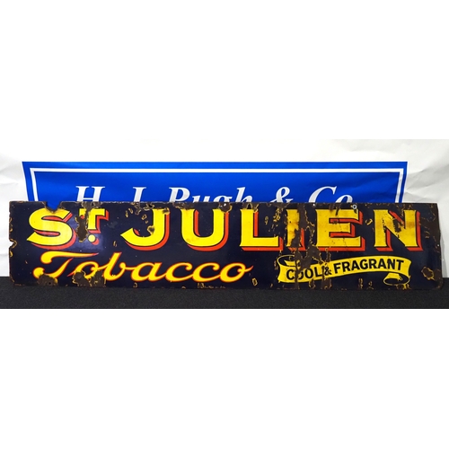 st julien tobacco Enamel sign