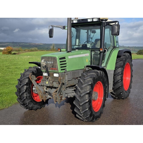 Fendt Favorit 512C tractor. 1995. 50k road speed. Showing 13,194 hours. Fitted with front suspension, front linkage, loader brackets, air con, air seat and air brakes.