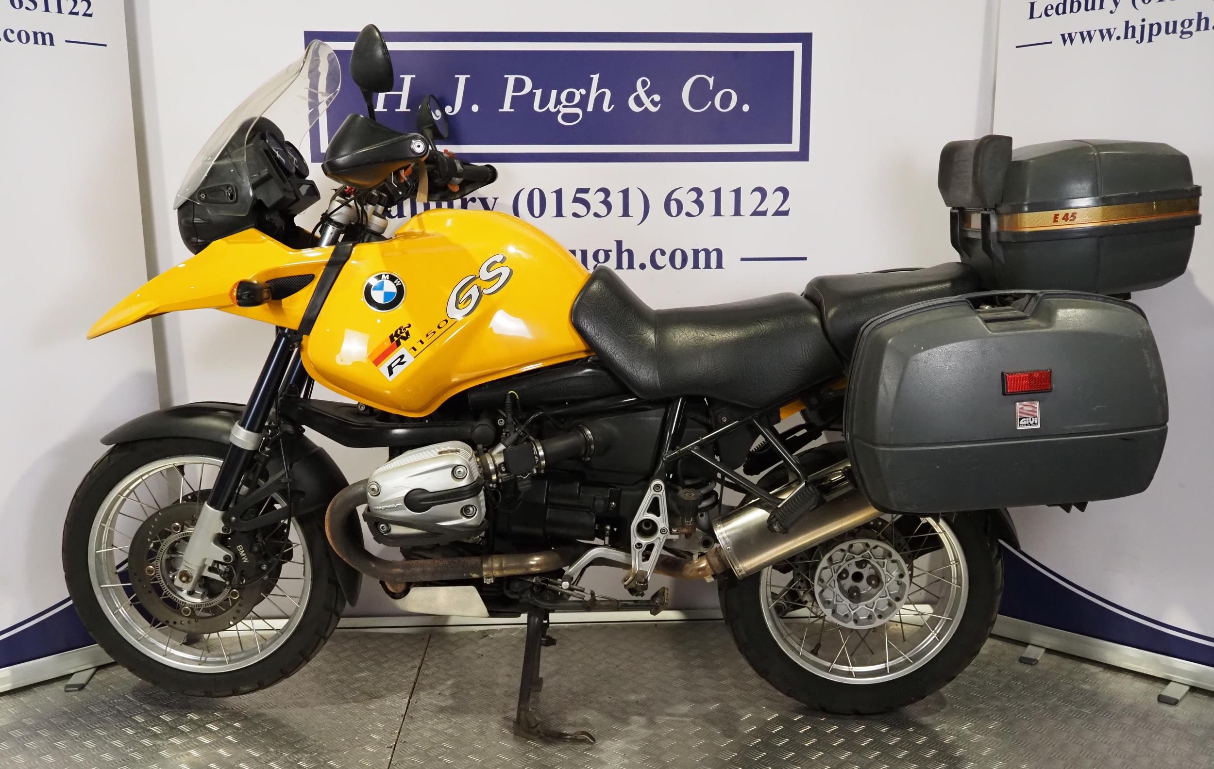 BMW R1150GS motorcycle. 2002. 1130cc Runs and rides. MOT expired 03.11. ...