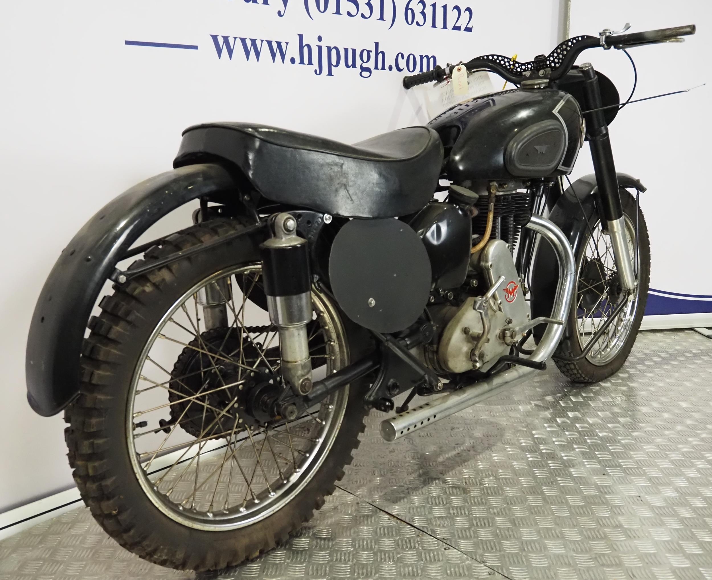 Matchless G80 S motorcycle. 1950/51 Engine No. 51/G80S 18937 Engine ...