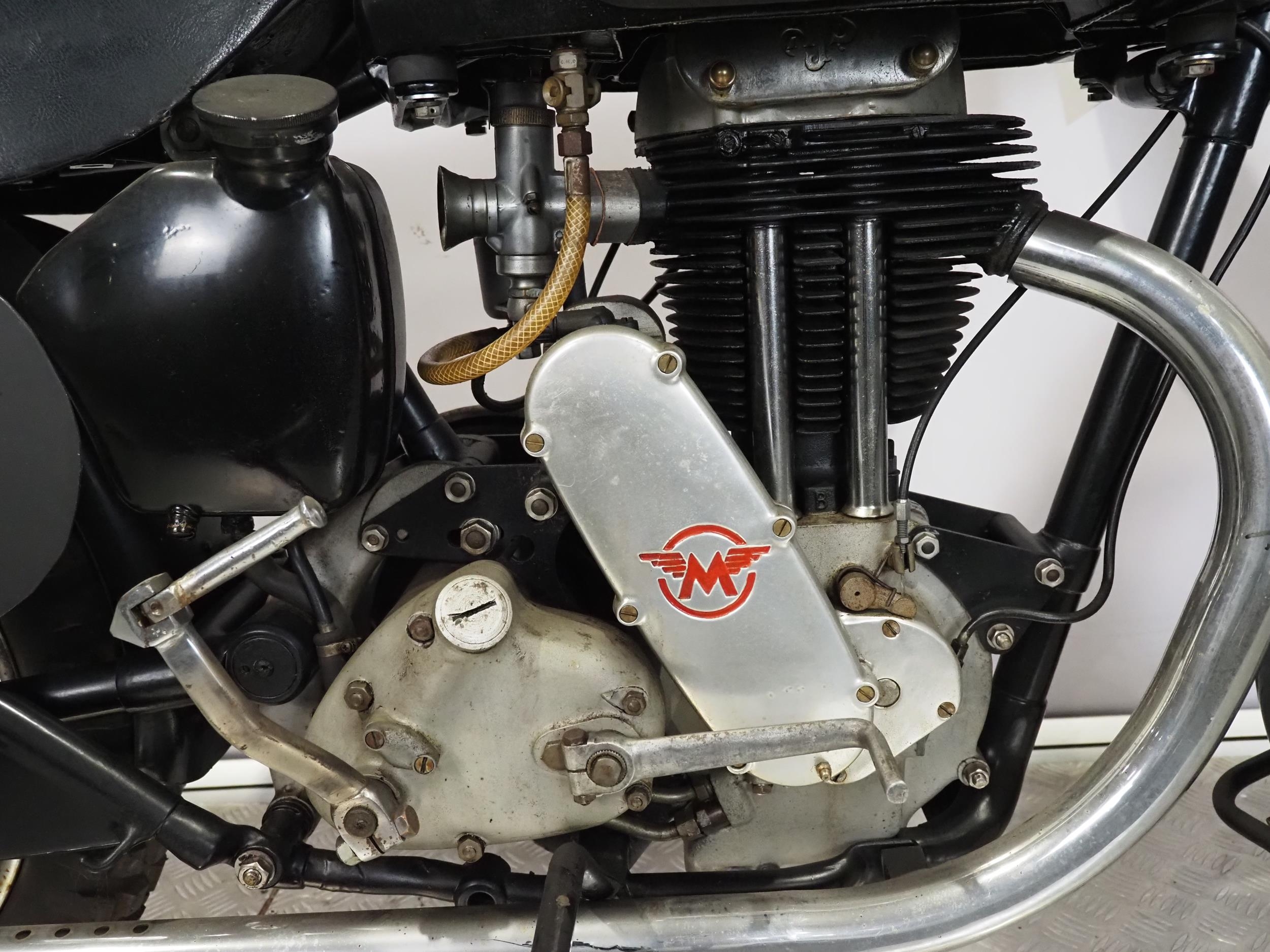 Matchless G80 S motorcycle. 1950/51 Engine No. 51/G80S 18937 Engine ...