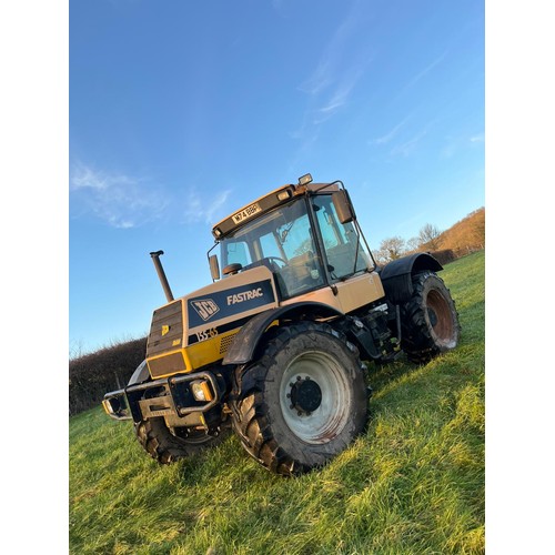 JCB Fastrac 155-65. 1995. Runs and drives. 65kph box. Starts on the ...