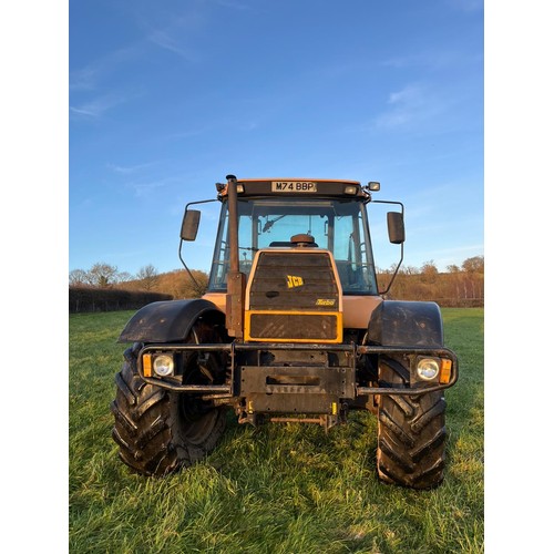 JCB Fastrac 155-65. 1995. Runs and drives. 65kph box. Starts on the ...