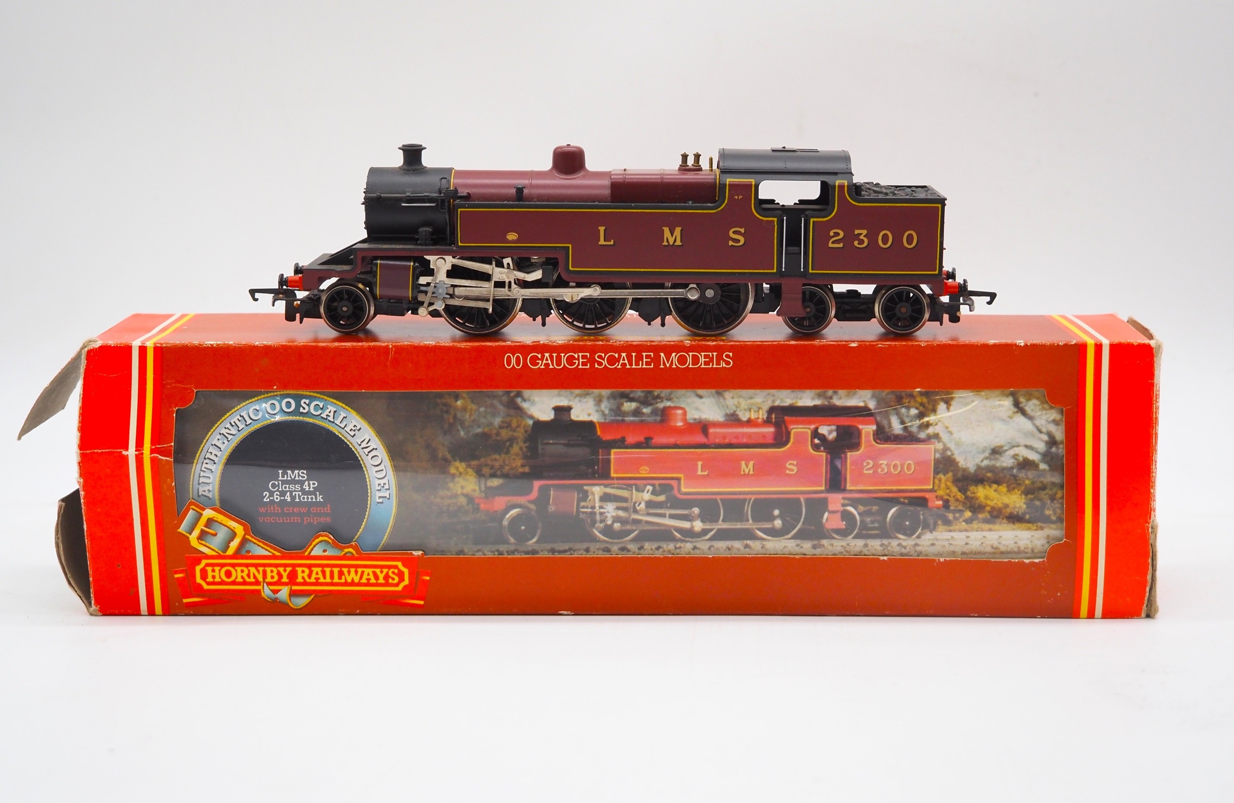Hornby OO gauge boxed R.055 LMS Class 4P Locomotive 2-6-4 tank