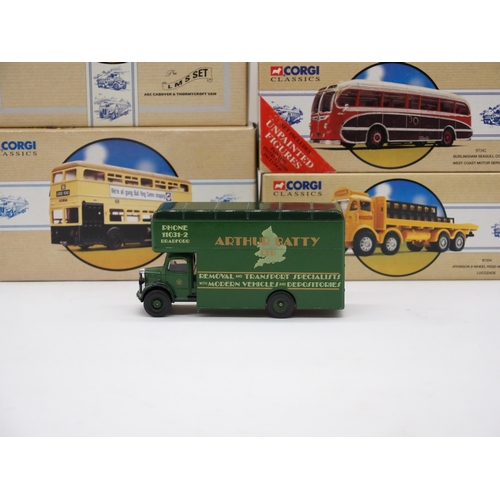 18 - Corgi Classic Commericals and Corgi Classics boxed model vehicles to include Terry's of York Thornyc... 
