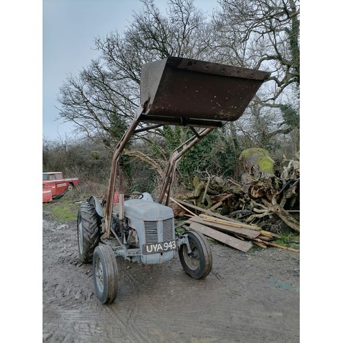 Ferguson TED20 tractor, 1955. S/No. 456880. Recent service, oil and ...