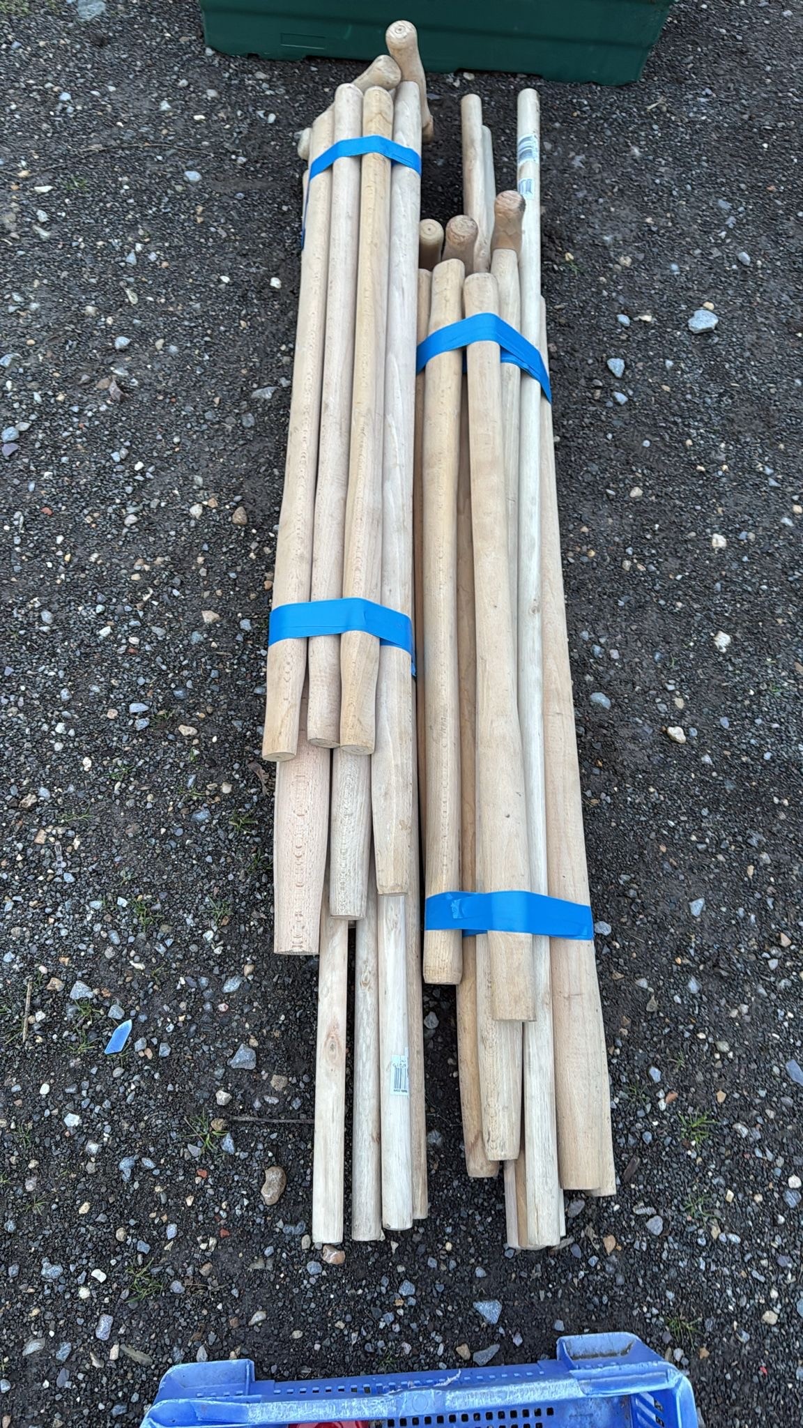 Bundles of work handles - 2