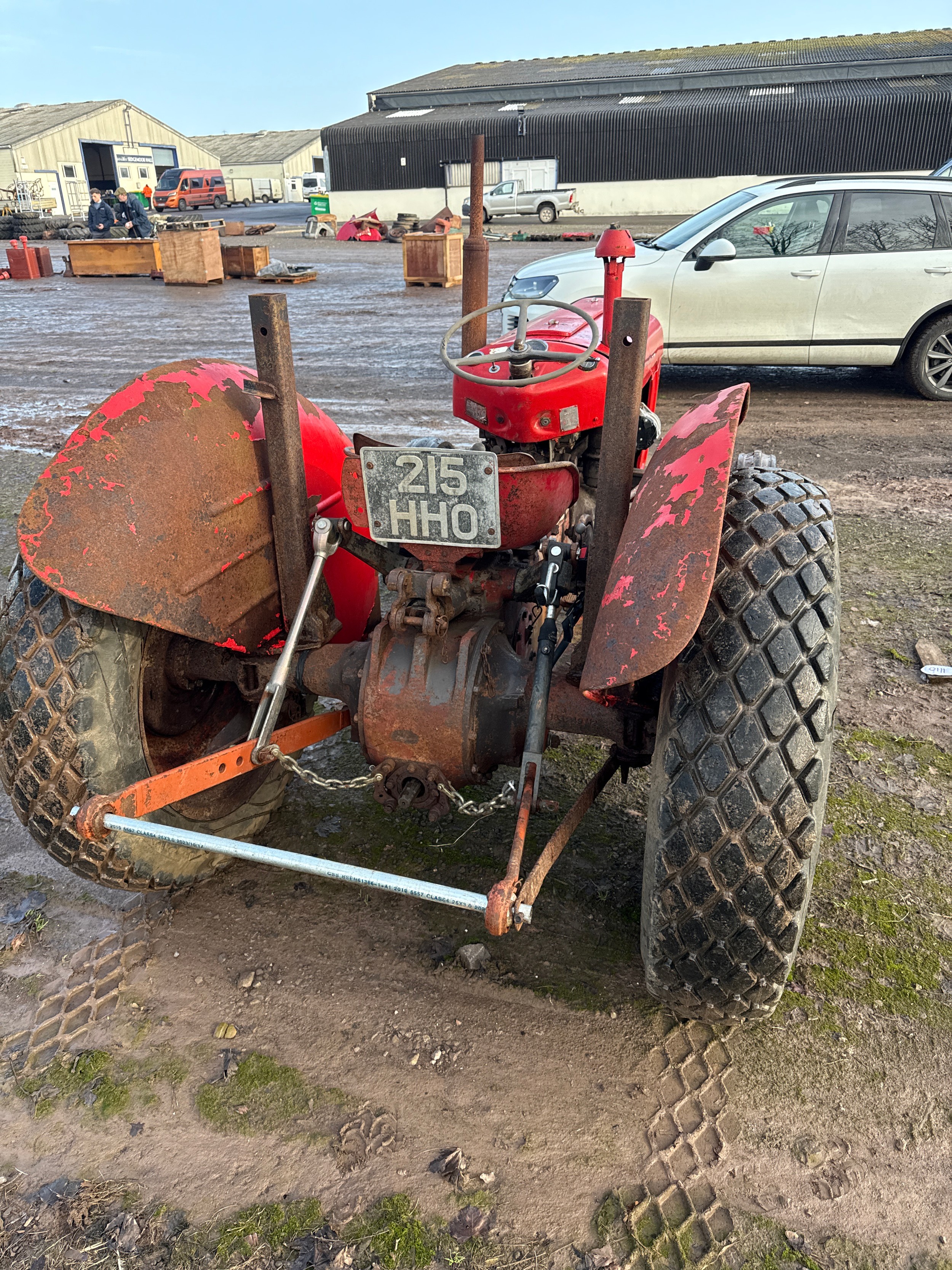 Massey Ferguson 35x tractor. Runs