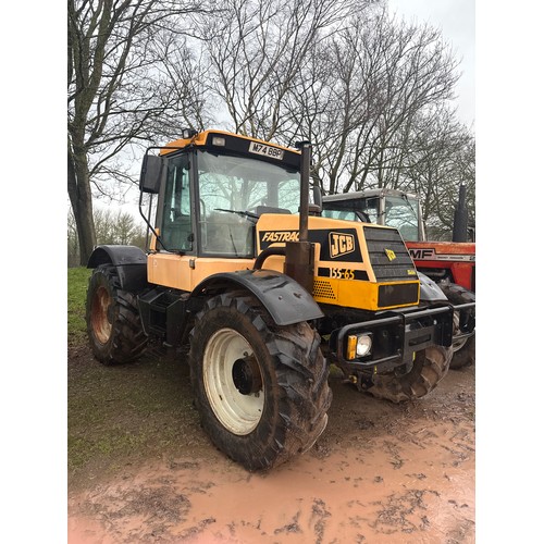 JCB Fastrac 155-65. 1995. Runs and drives. 65kph box. Starts on the ...